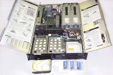 Photo: New Dell server